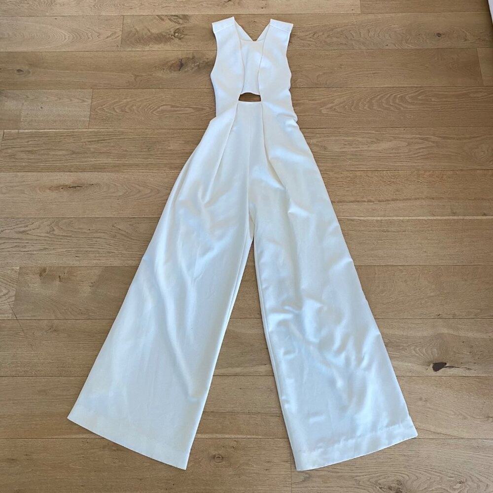 Misha Nonoo - Chiara Jumpsuit in Cream